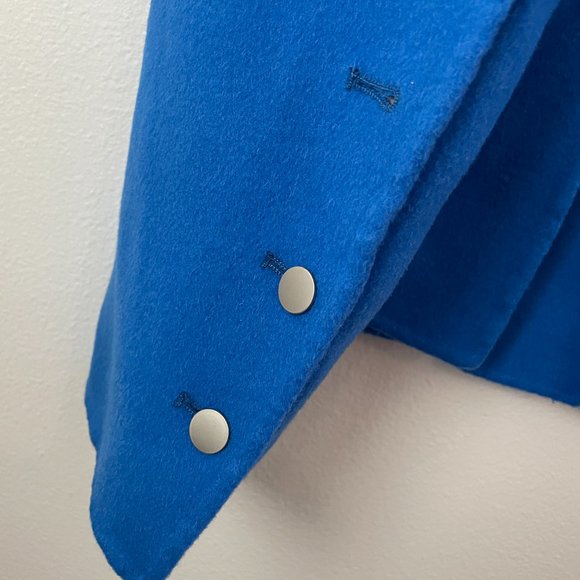 Blue Wool coat - Picture 4 of 10
